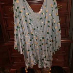 Cute pineapple coverup